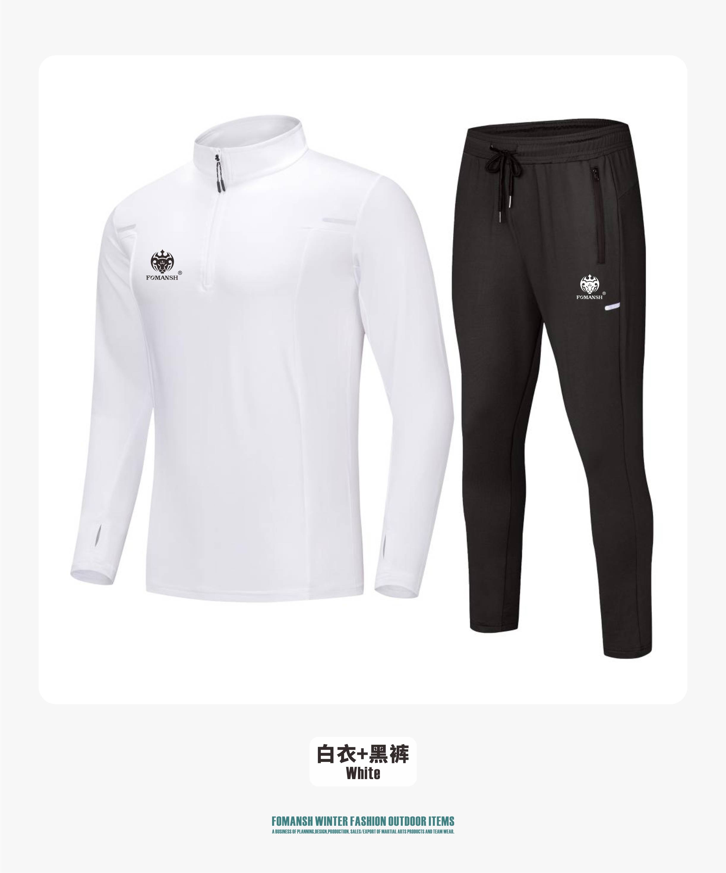 Half Zip Sports Long Sleeves thumbnail 2